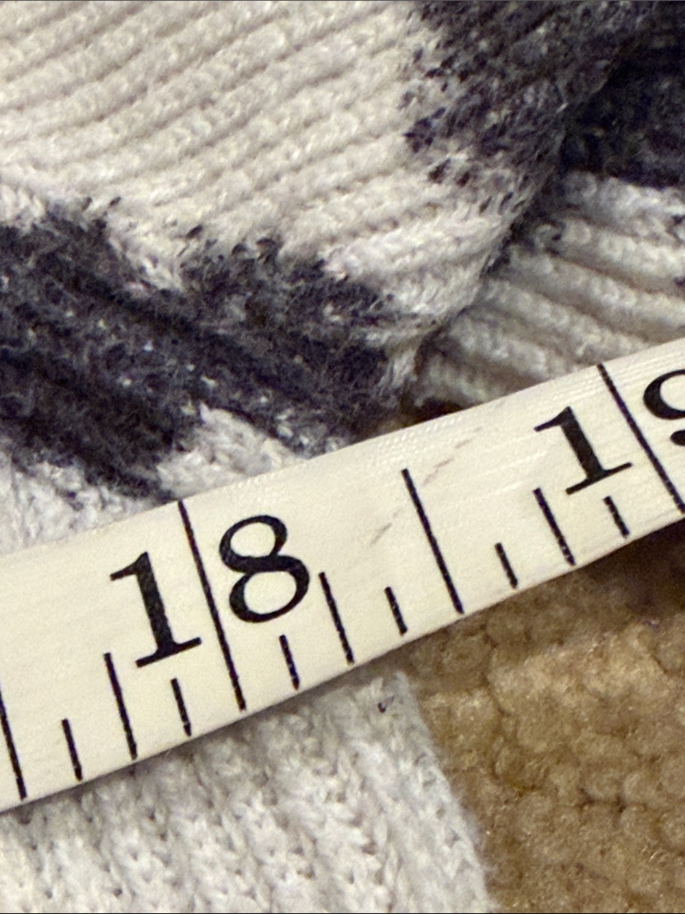 Rails Black and White Zebra-Stripe Crewneck Sweater - Picture 6 of 8